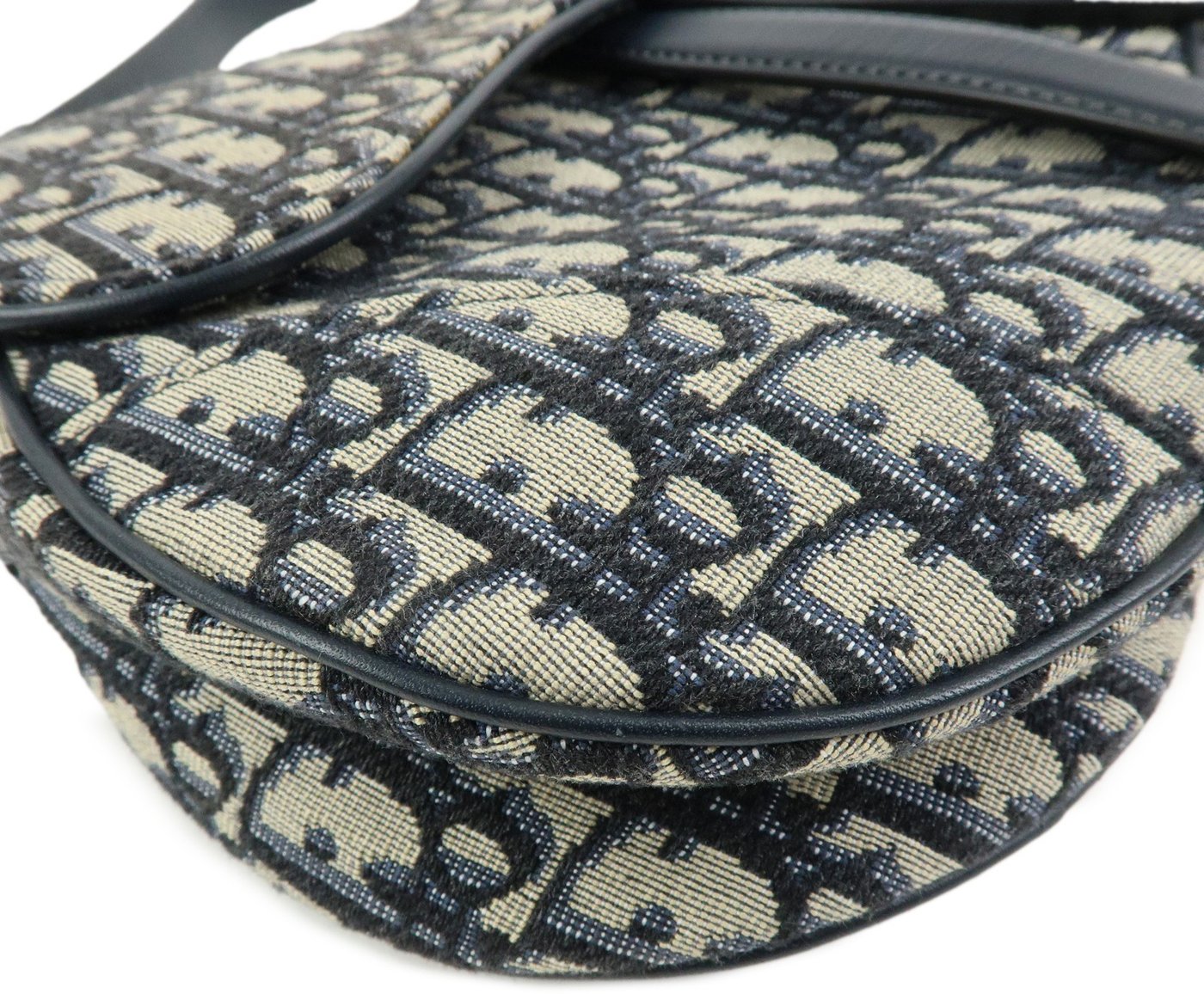 Christian Dior Saddle Oblique Canvas Small