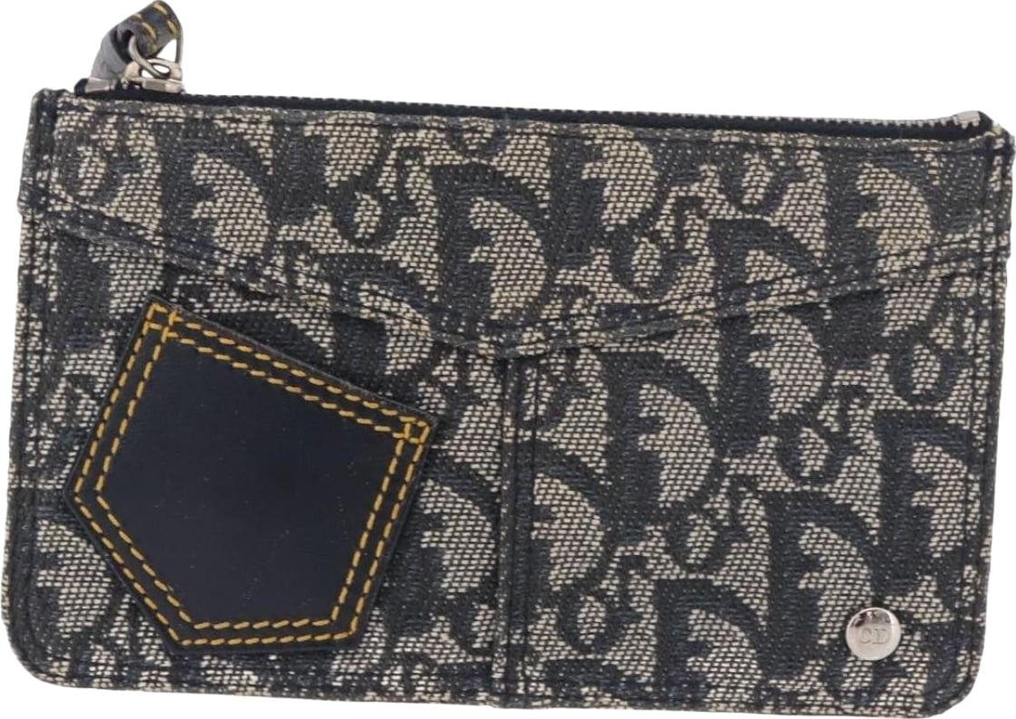 Christian Dior A5 Pouch Oblique Canvas