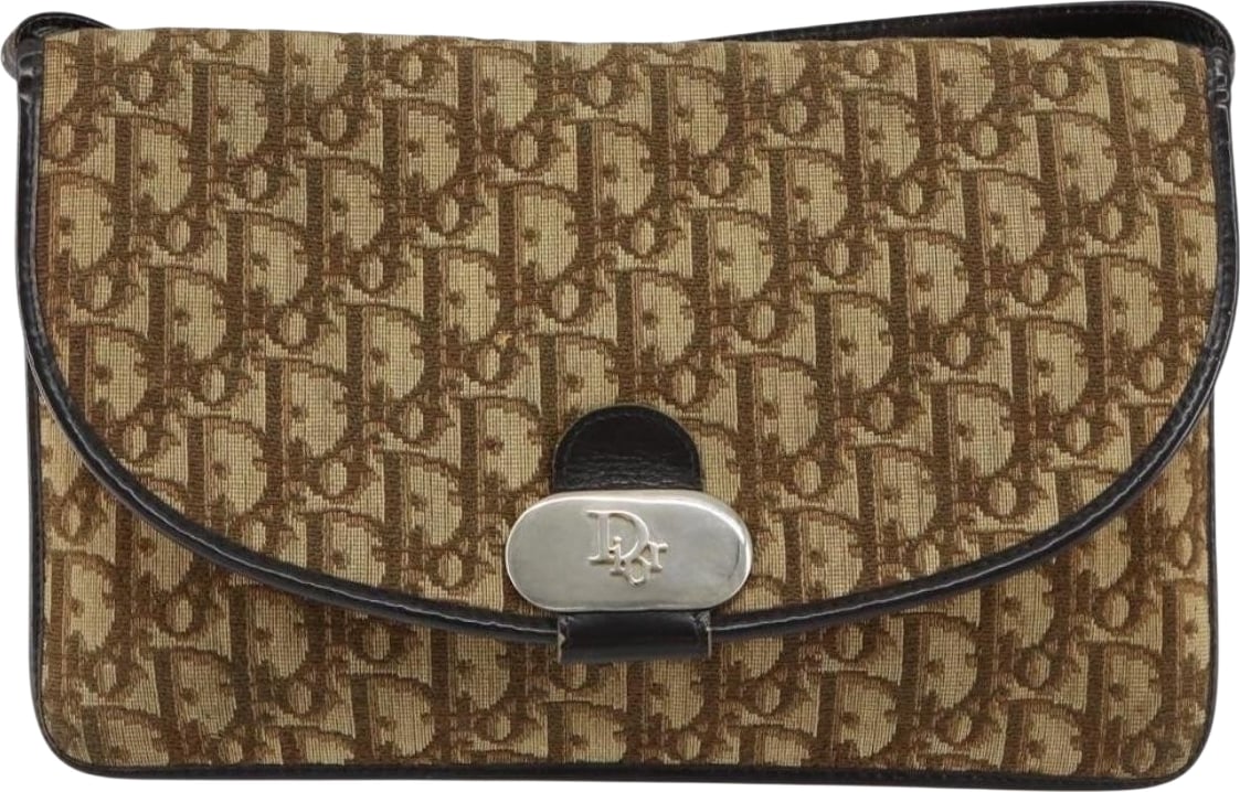 Christian Dior Vintage Trotter Diorissimo Canvas Mini