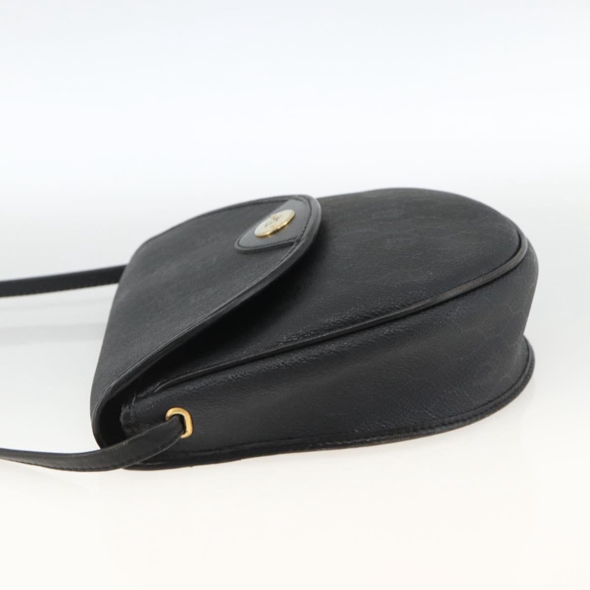 Christian Dior Vintage Honeycomb Flap Coated Canvas Long