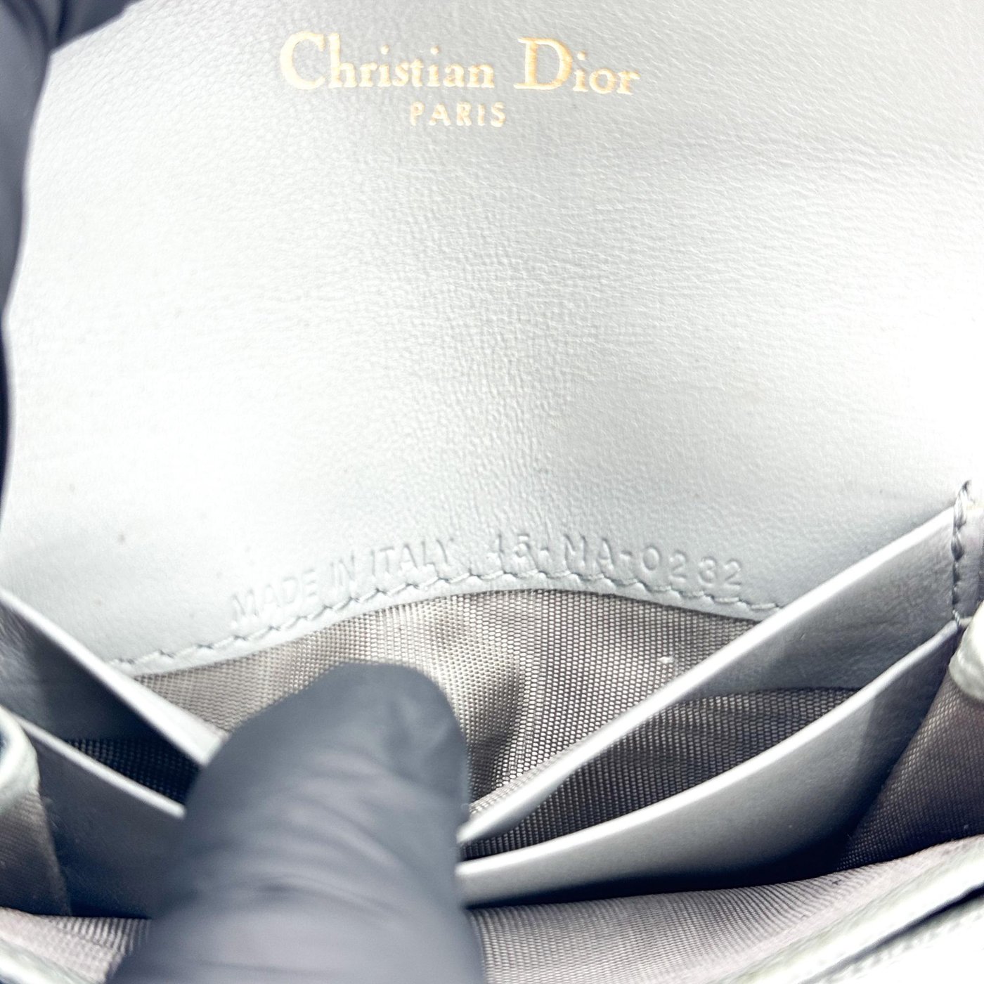 Christian Dior Saddle Lotus Leather Mini