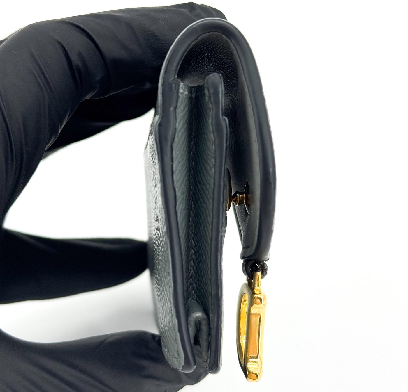 Christian Dior Saddle Lotus Leather Mini