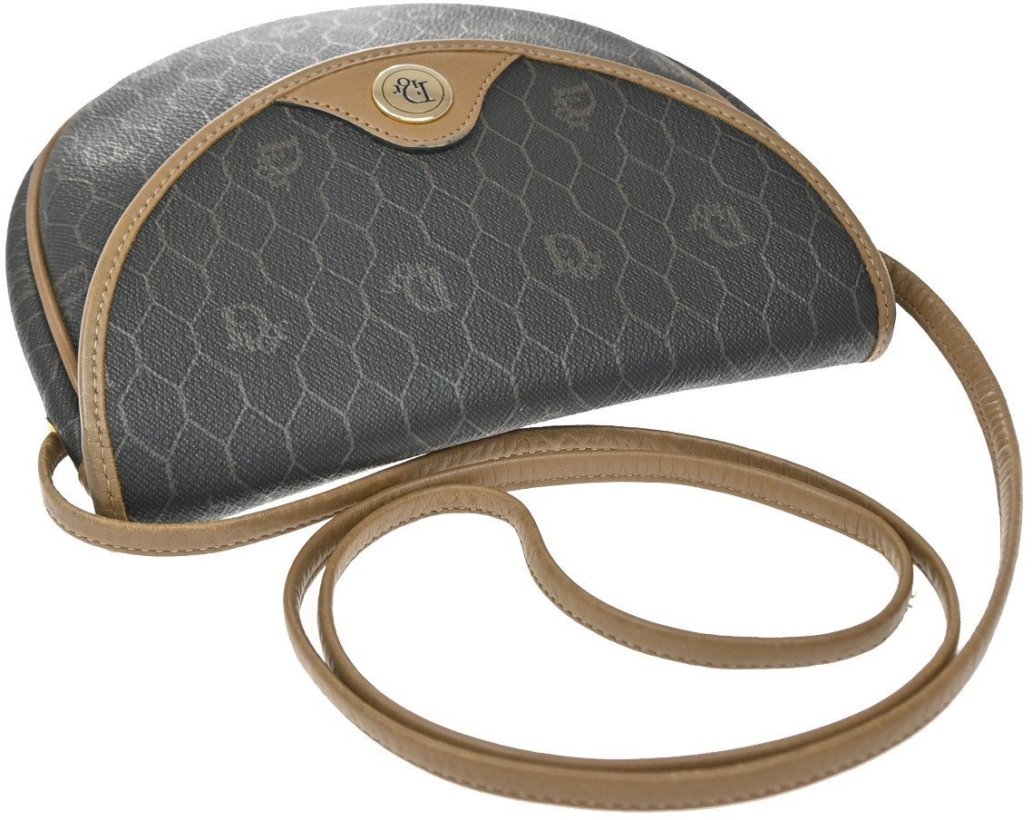 Christian Dior Vintage Honeycomb Canvas