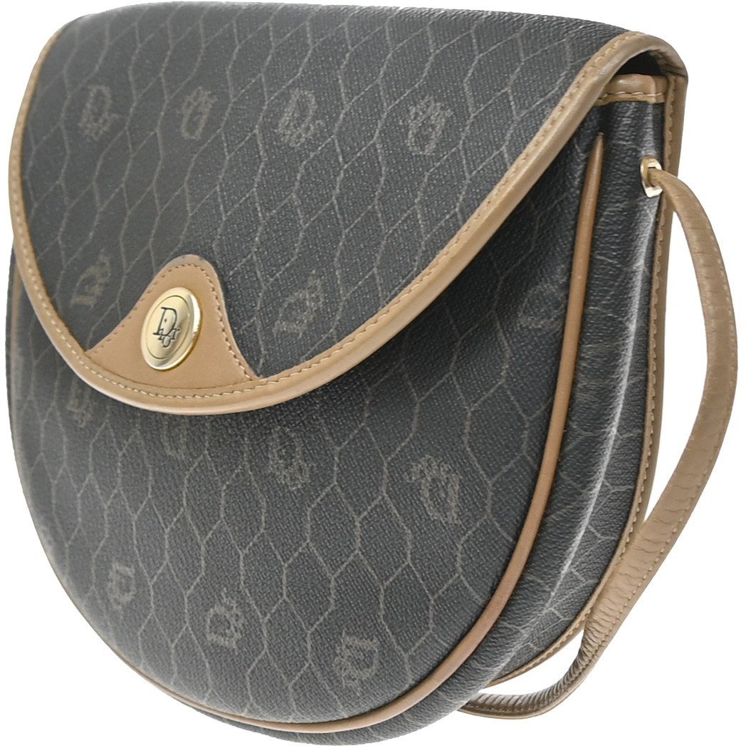 Christian Dior Vintage Honeycomb Canvas