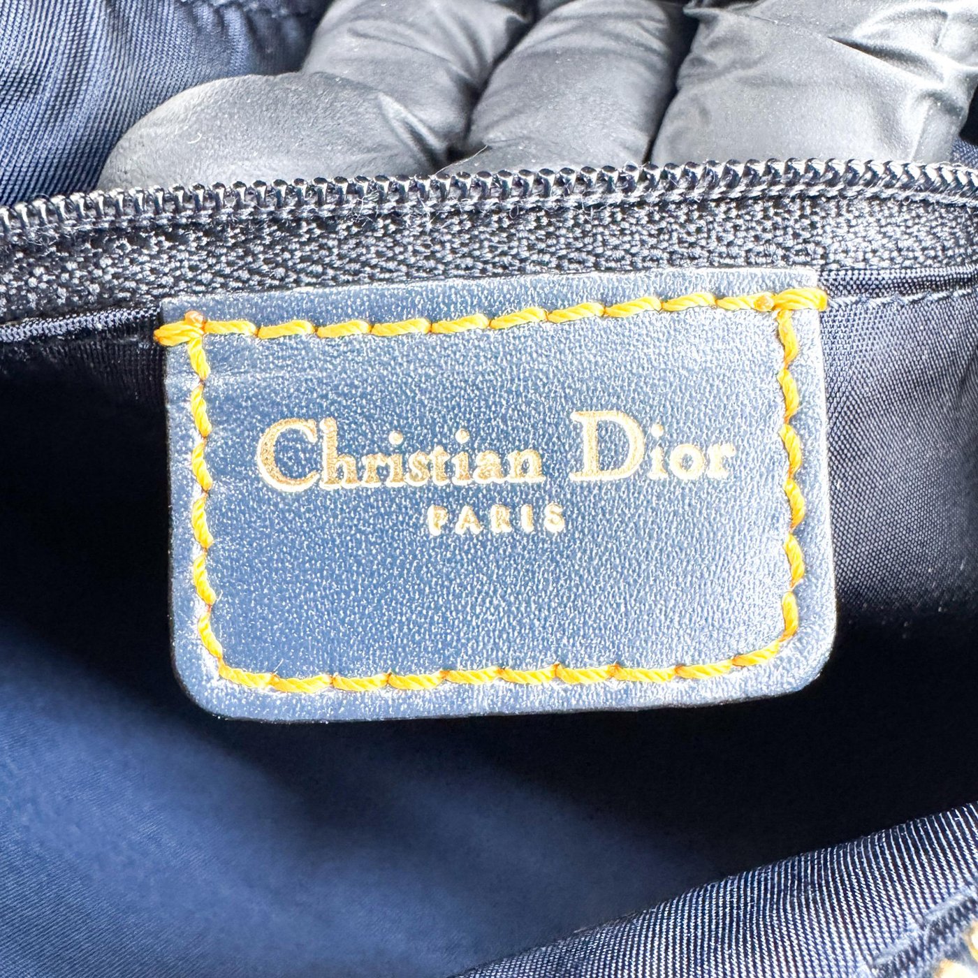 Christian Dior Vintage Trotter Boston Diorissimo Canvas Mini