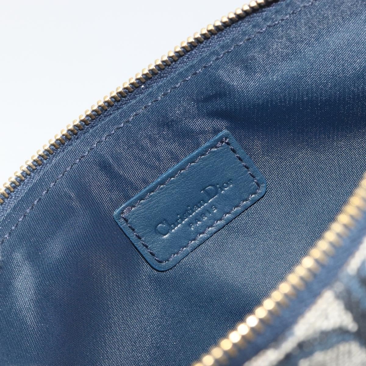 Christian Dior Vintage Saddle Bag Canvas