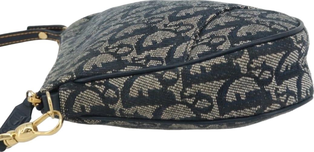 Christian Dior Vintage Saddle Bag Canvas