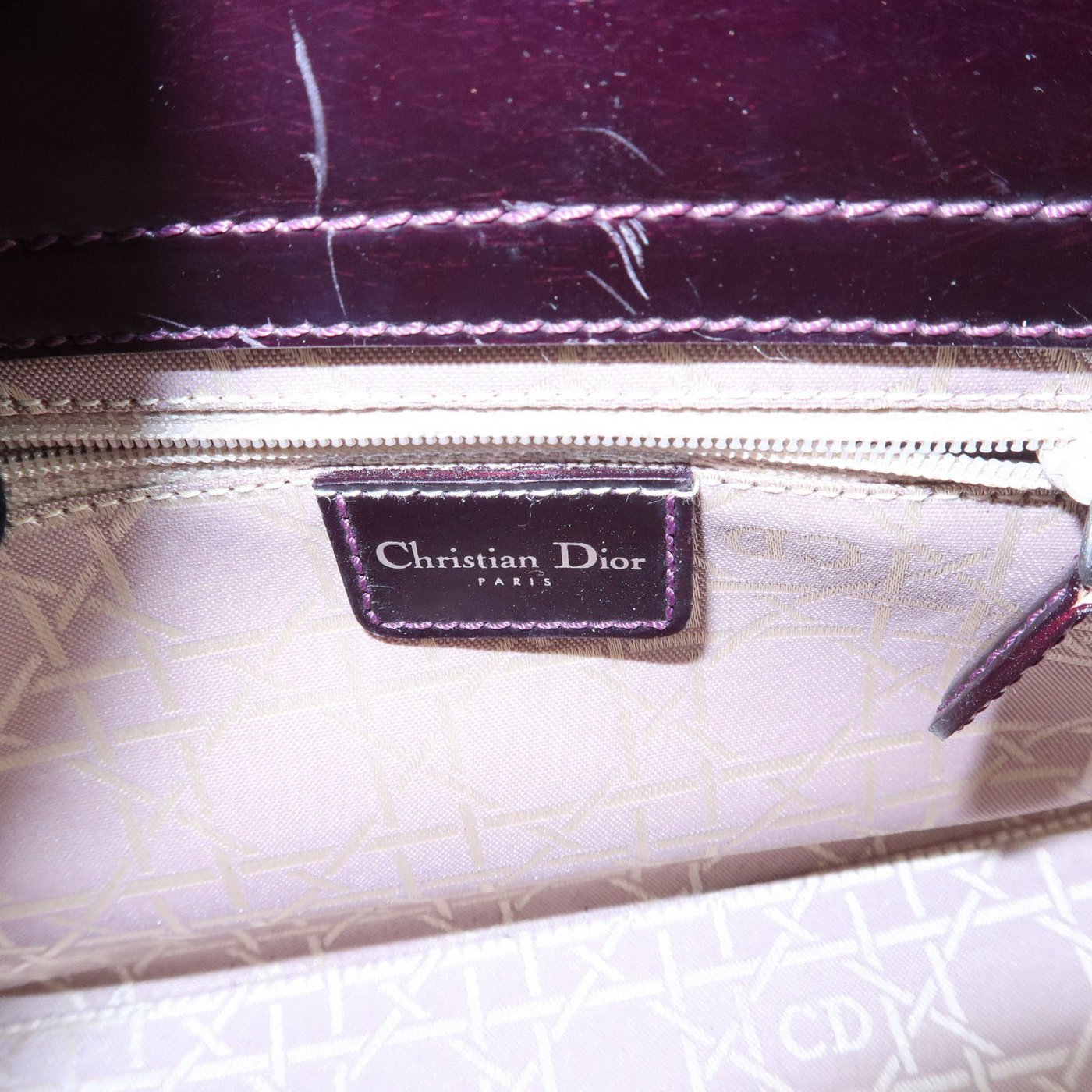 Christian Dior Handbag Leather