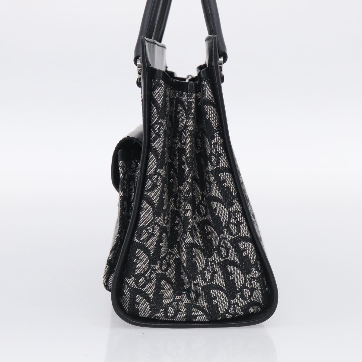 Christian Dior Vintage Trotter Pocket Diorissimo Canvas Small