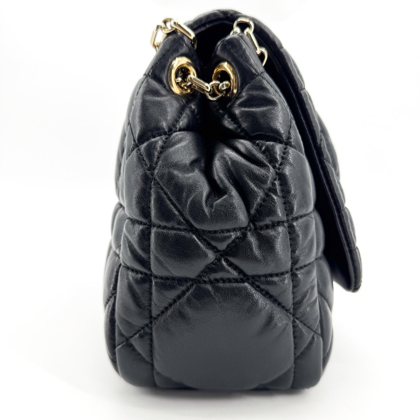 Christian Dior Milly La Foret Cannage Quilt Lambskin Small