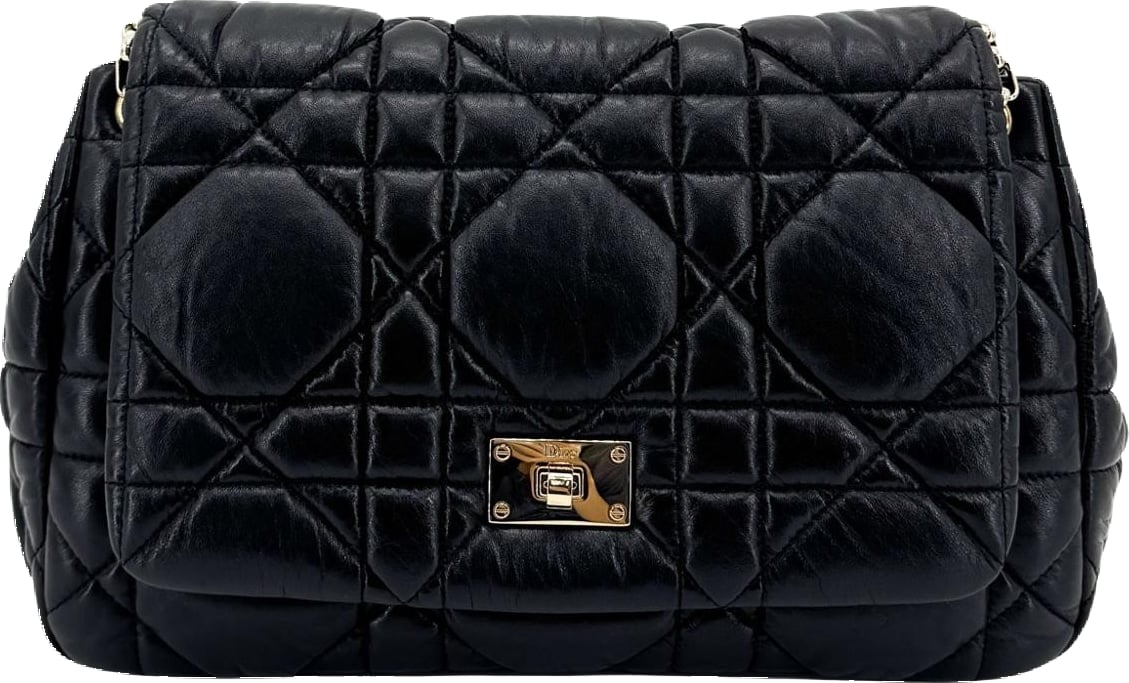 Christian Dior Milly La Foret Cannage Quilt Lambskin Small