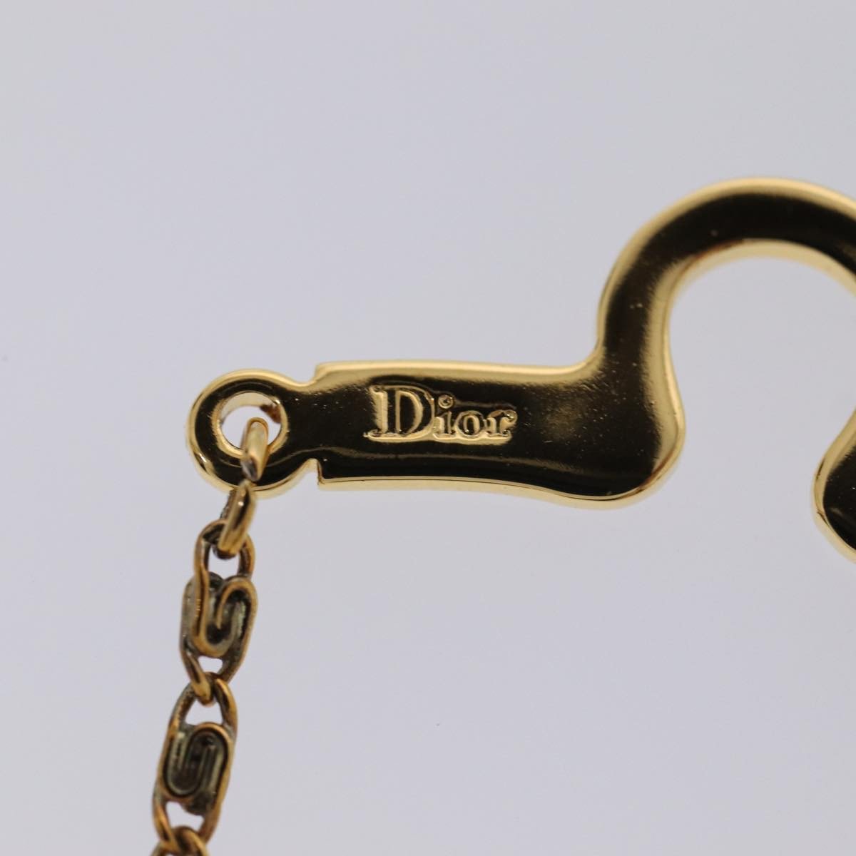 Christian Dior CD Pendant Metal