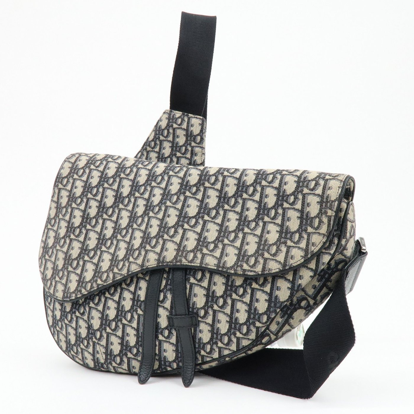 Christian Dior Saddle Messenger Oblique Canvas