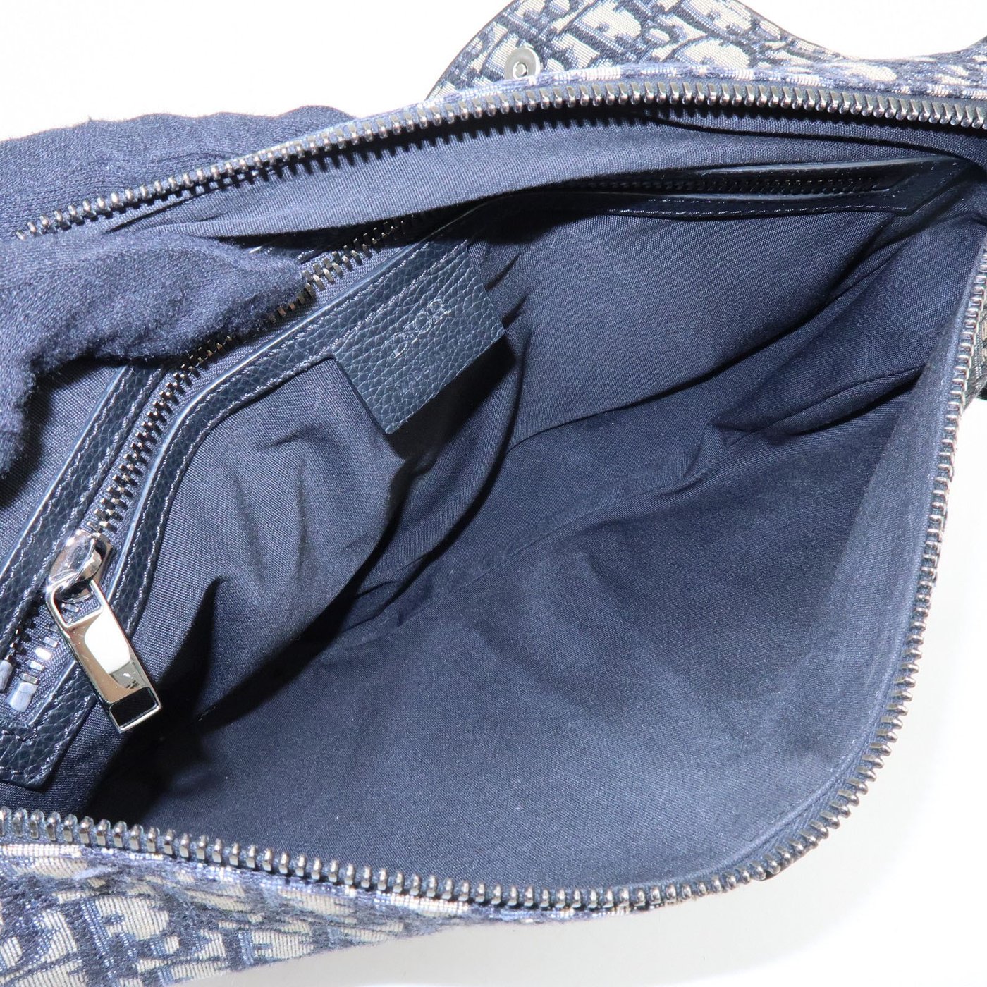 Christian Dior Saddle Messenger Oblique Canvas