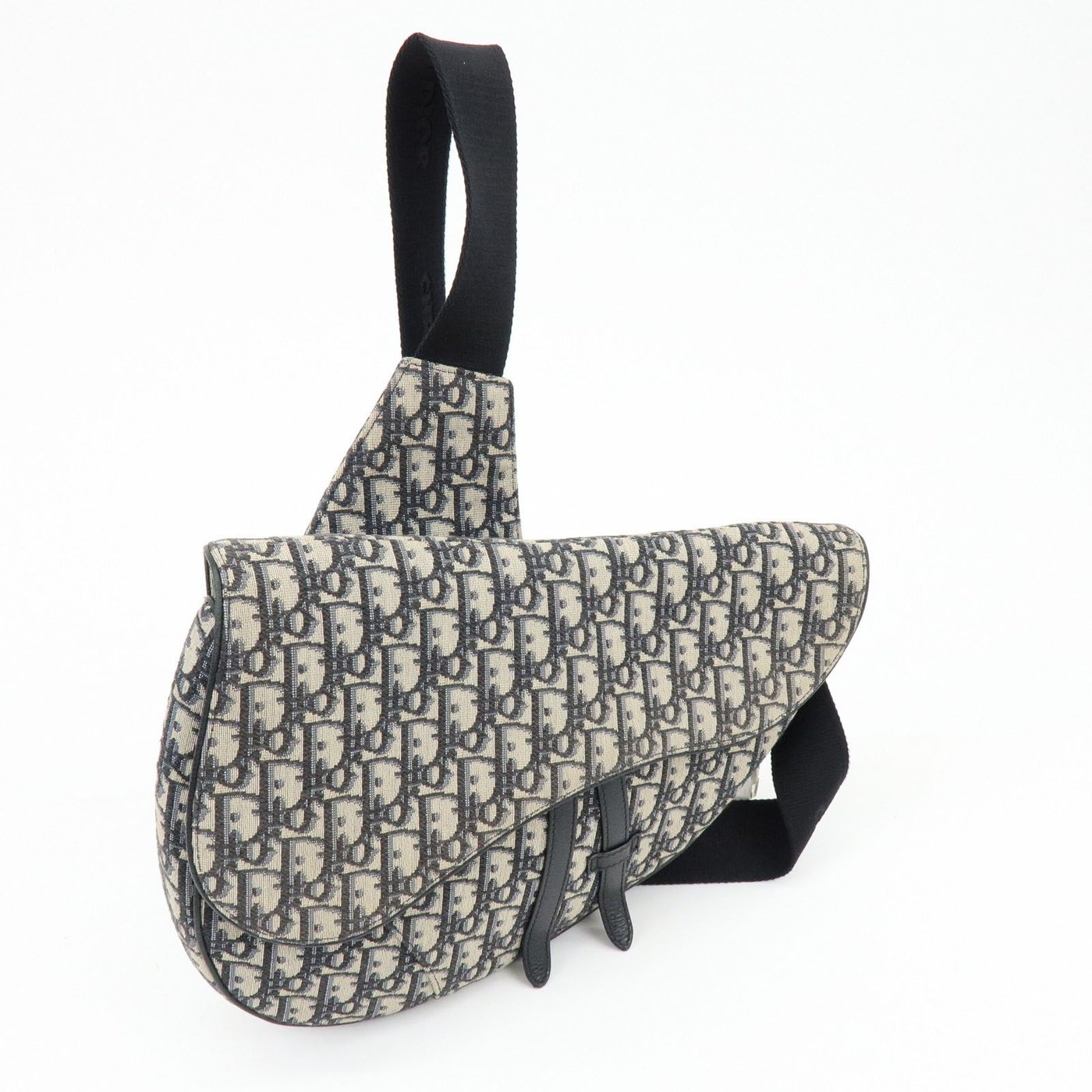 Christian Dior Saddle Messenger Oblique Canvas