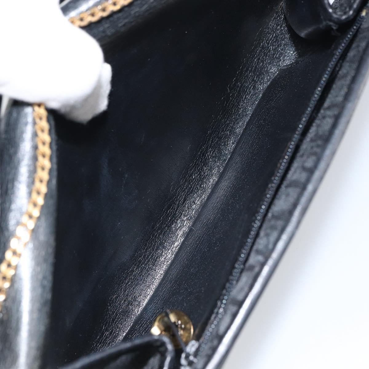 Christian Dior Vintage Chain Flap Diorissimo Canvas Medium
