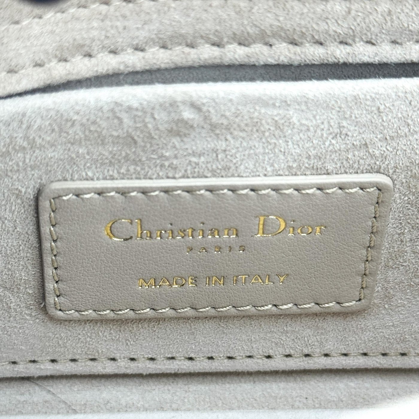 Christian Dior Lady D-Joy Cannage Quilt Lambskin Small