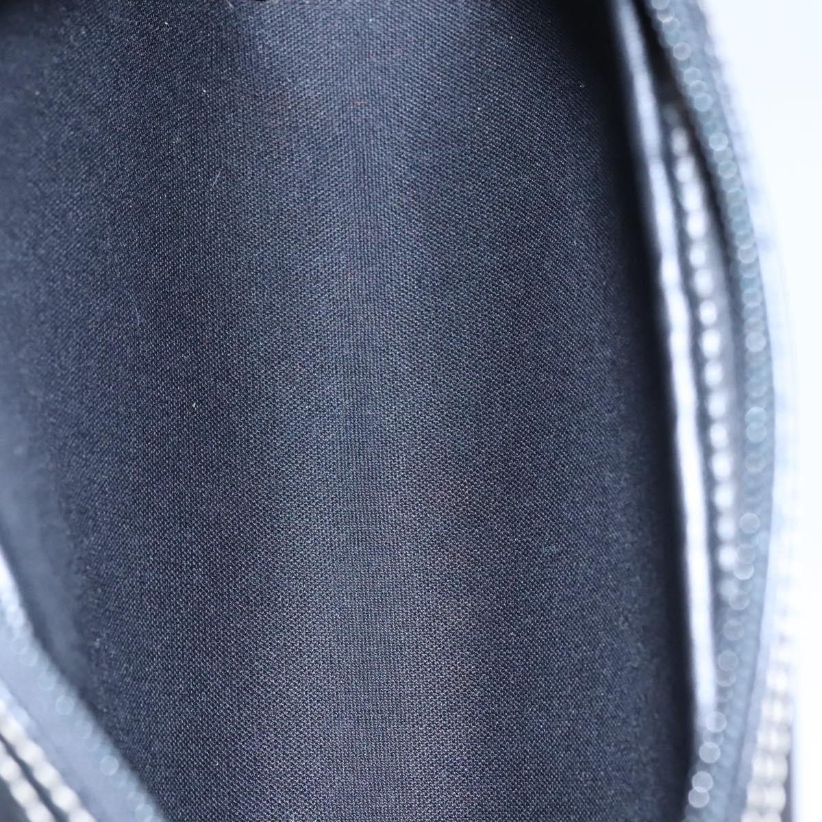 Christian Dior Vintage Honeycomb Zip Coated Canvas Medium