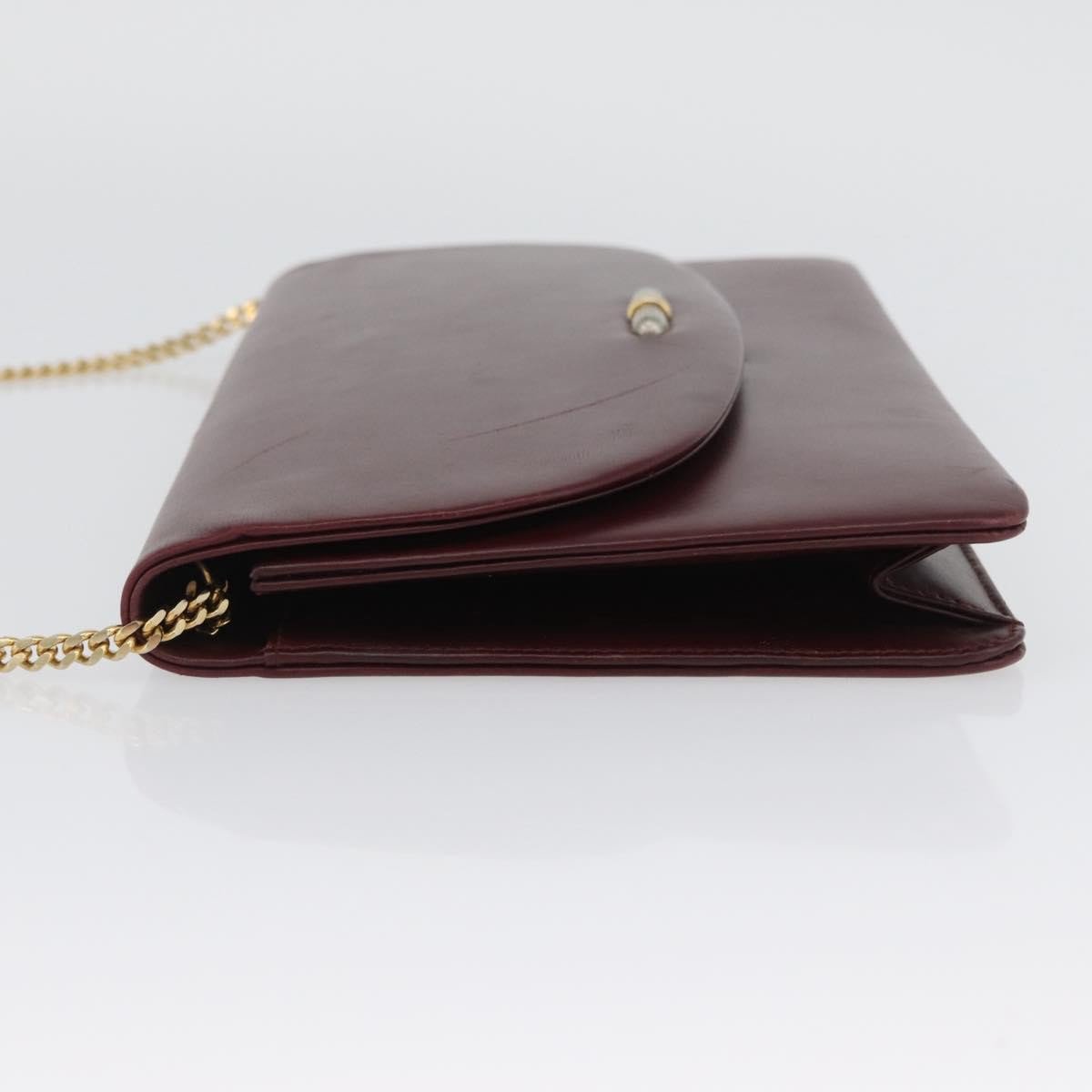 Christian Dior Vintage Chain Flap Diorissimo Canvas Medium