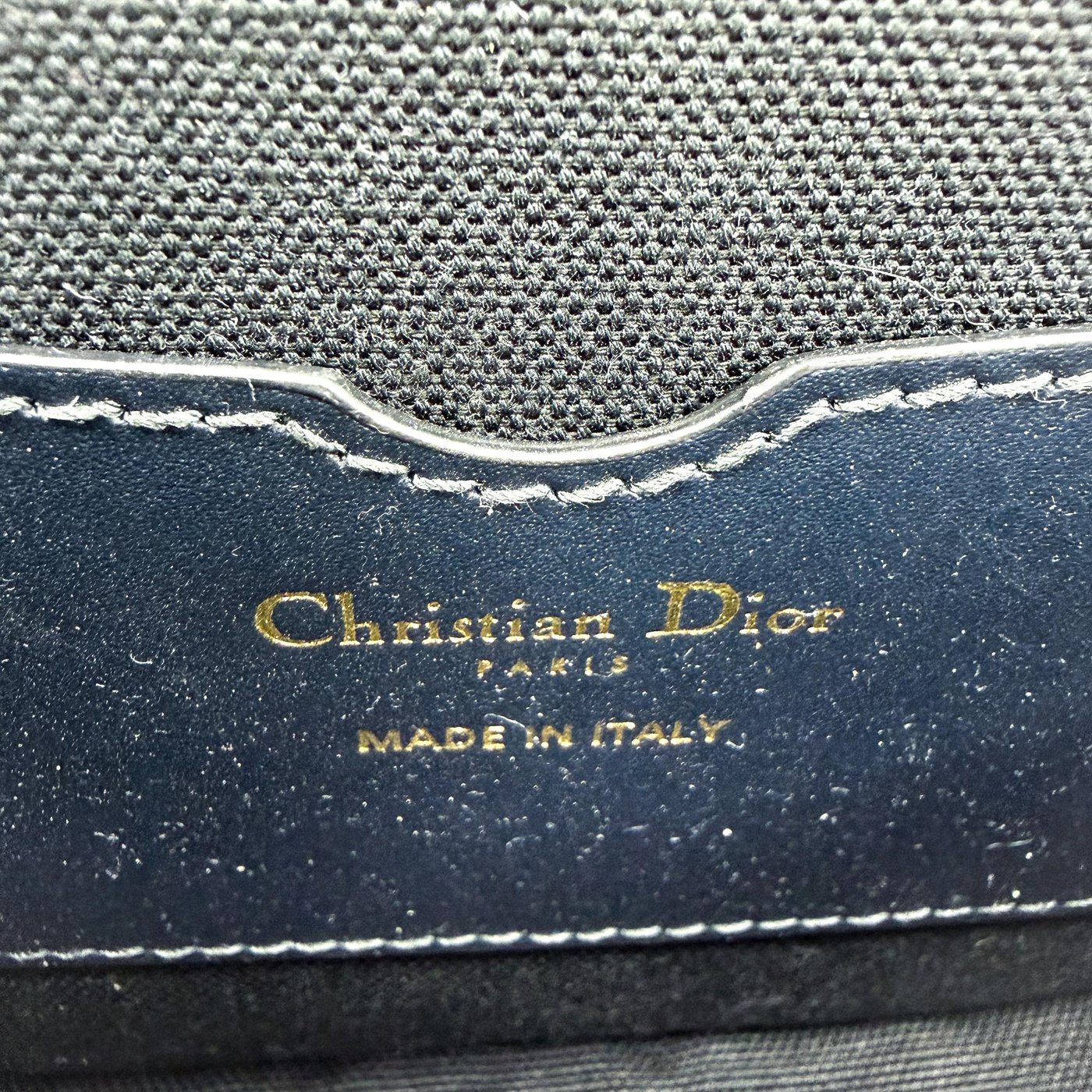 Christian Dior Bobby Flap Oblique Canvas Small