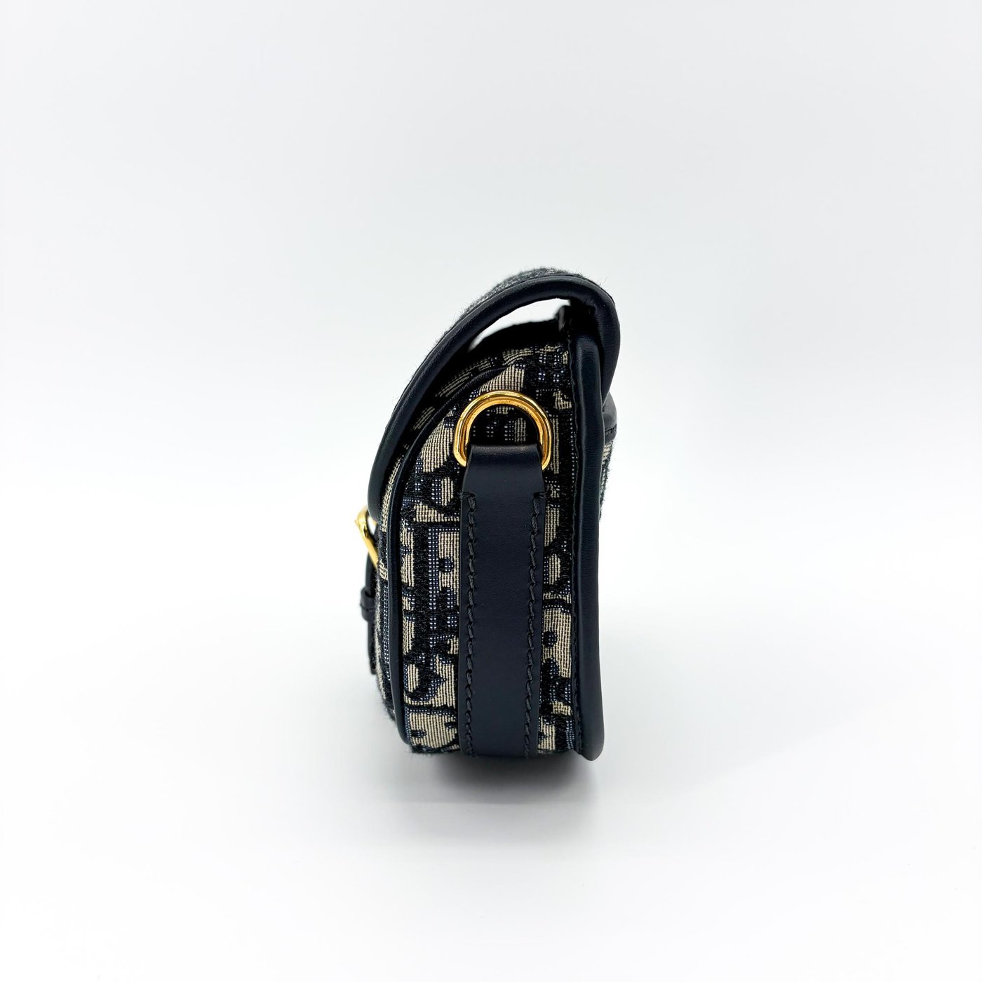 Christian Dior Bobby Flap Oblique Canvas Small