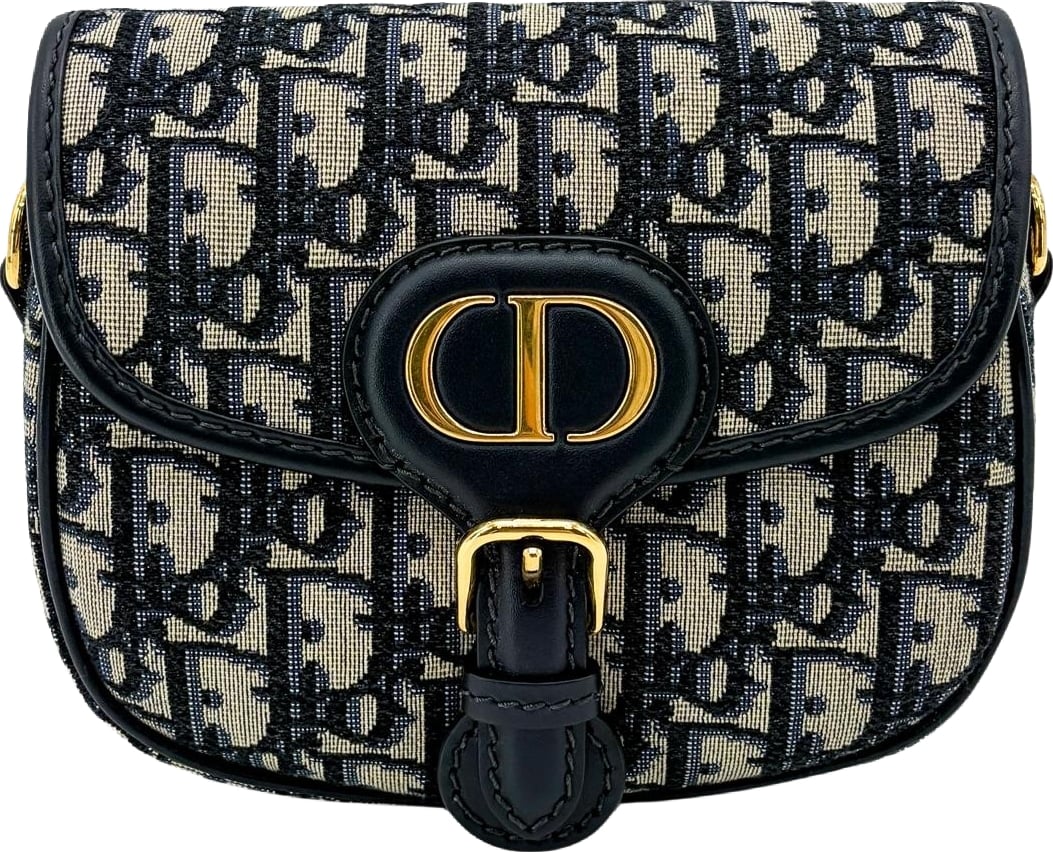 Christian Dior Bobby Flap Oblique Canvas Small