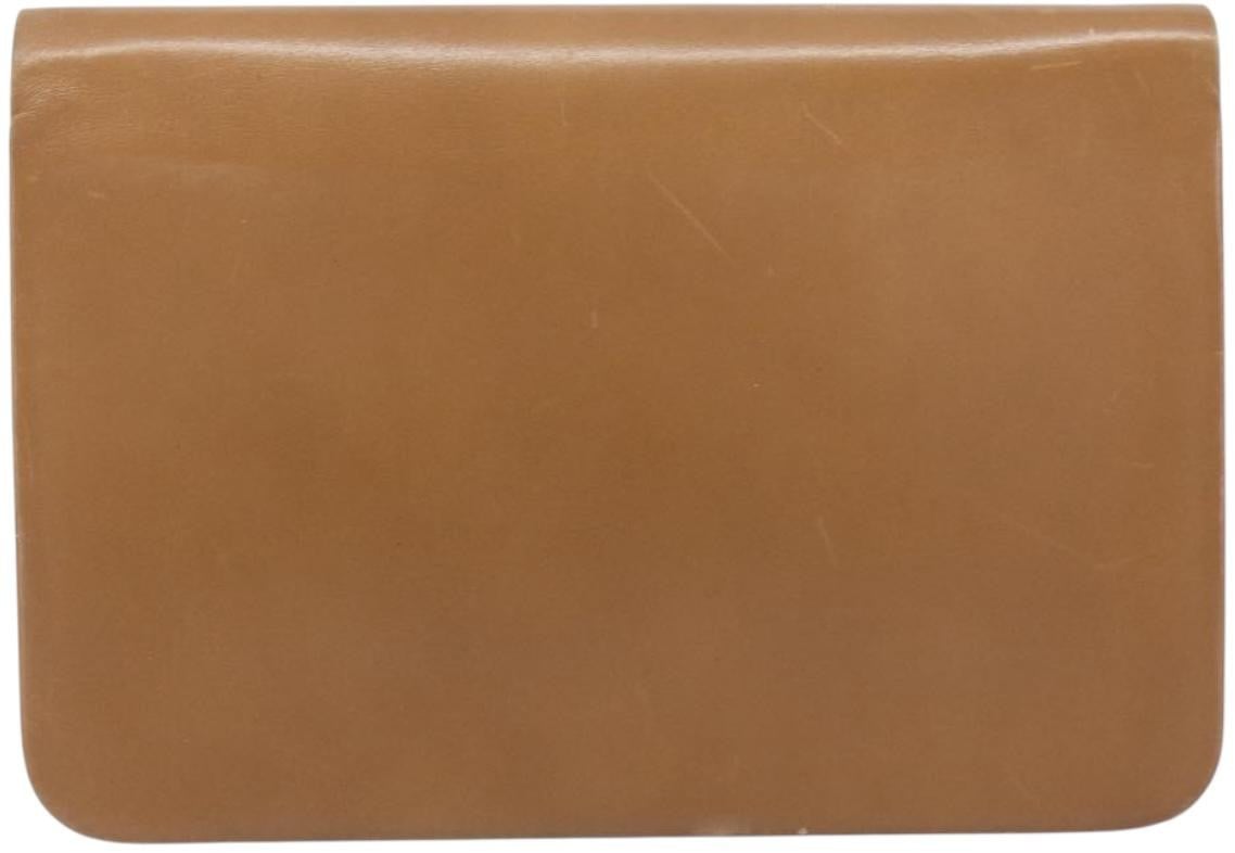 Christian Dior Vintage CD Chain Flap Leather
