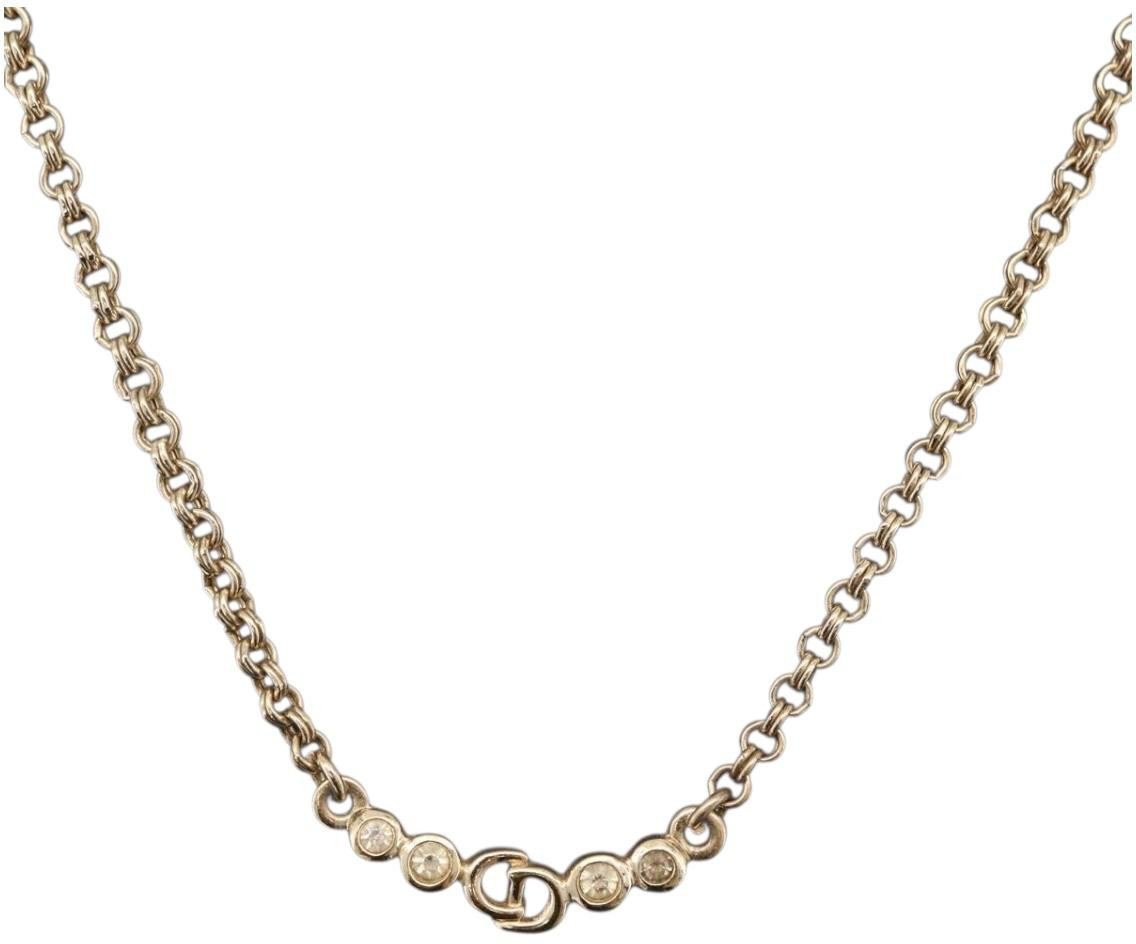 Christian Dior CD Pendant Metal