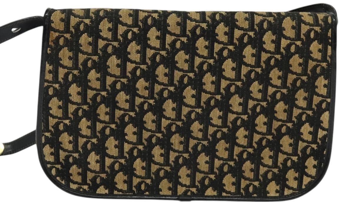 Christian Dior Trotter shoulder Canvas