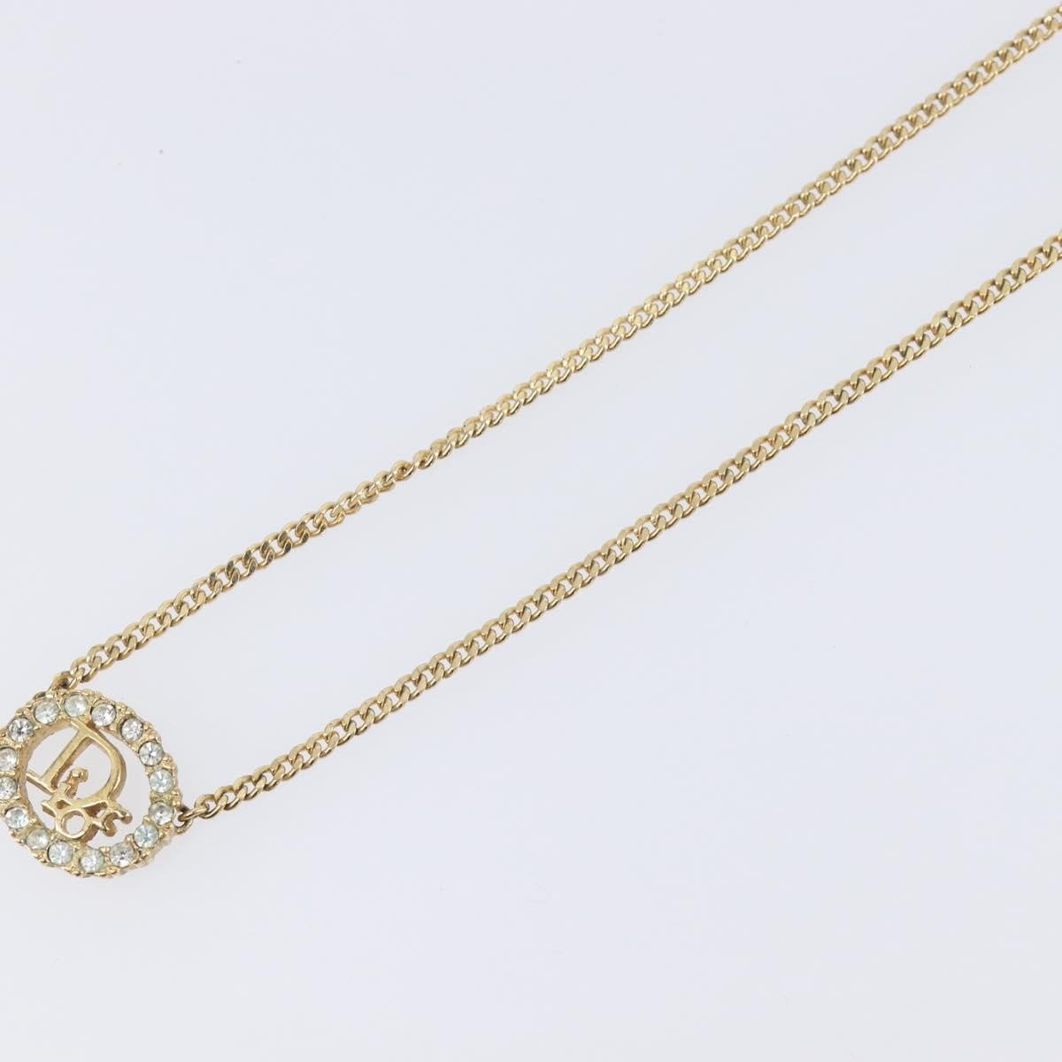 Christian Dior Vintage Logo Pendant Metal