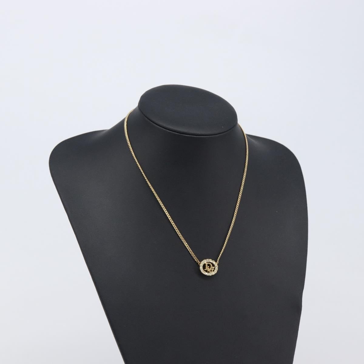 Christian Dior Vintage Logo Pendant Metal
