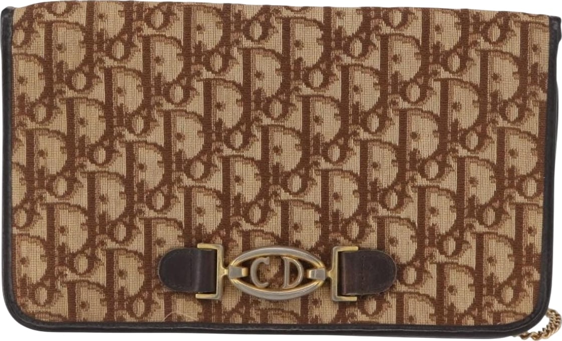 Christian Dior Vintage Trotter Diorissimo Canvas Mini