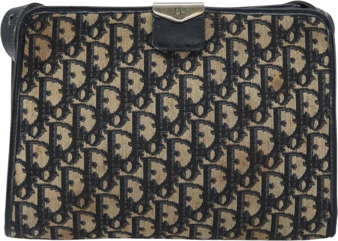 Christian Dior Vintage Trotter Diorissimo Canvas Mini