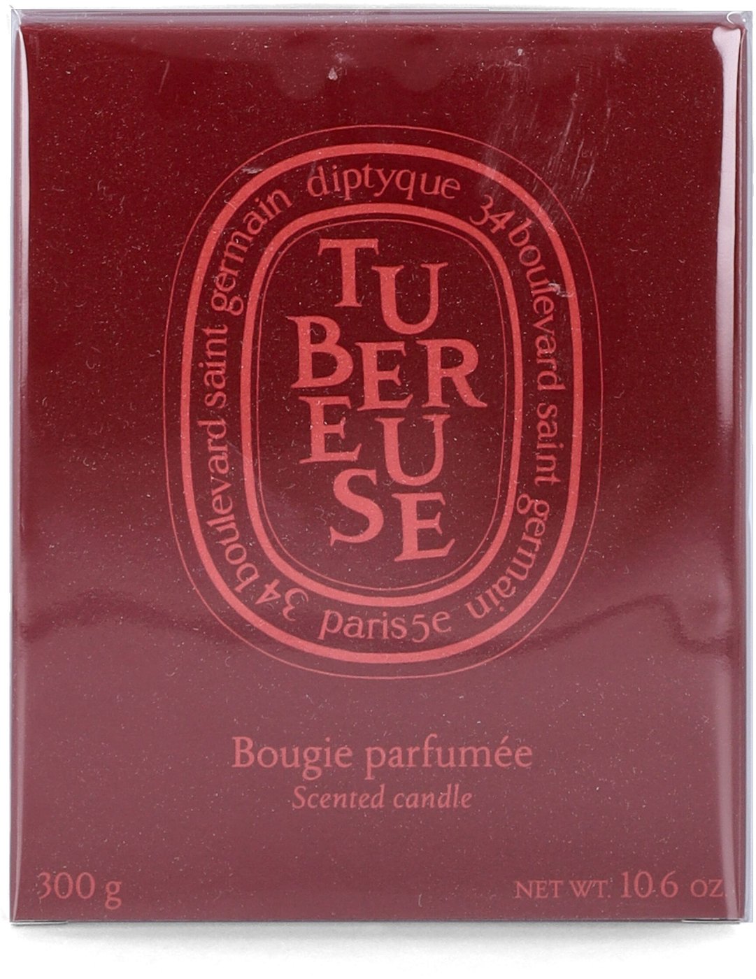 Candela Profumata Tubereuse Color Rosso Multicolour