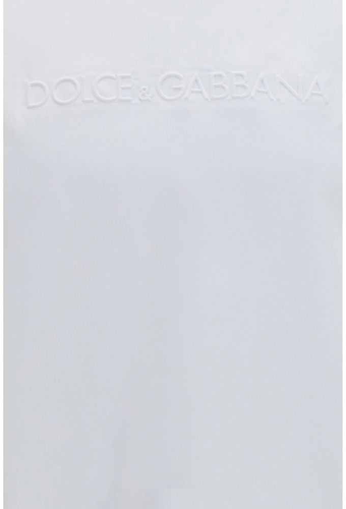 Dolce & Gabbana White Cotton T-Shirt
