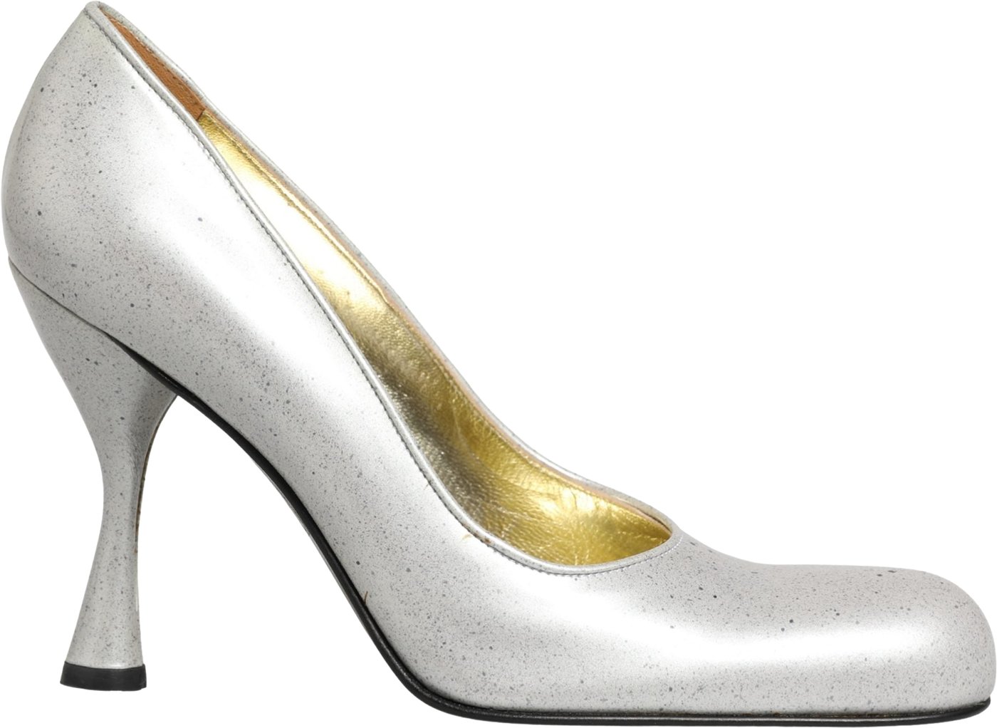 Dolce & Gabbana White Leather High Heels Women Pumps Shoes