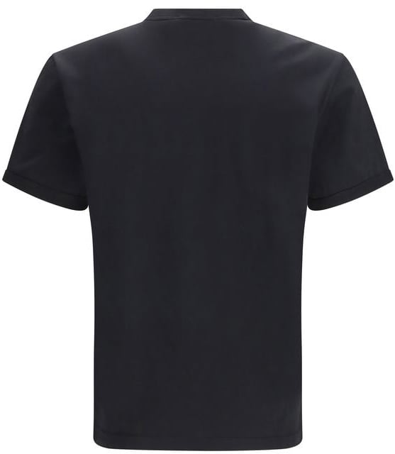 Dolce & Gabbana Black Cotton T-Shirt