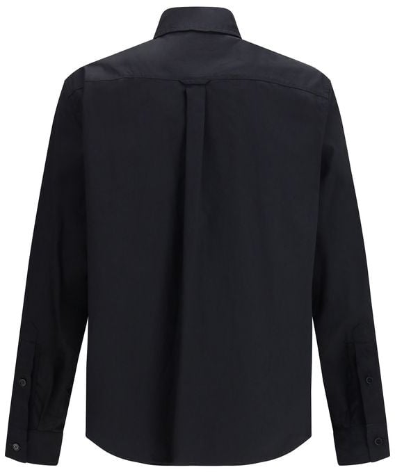 Dolce & Gabbana Black Cotton Dress Shirt