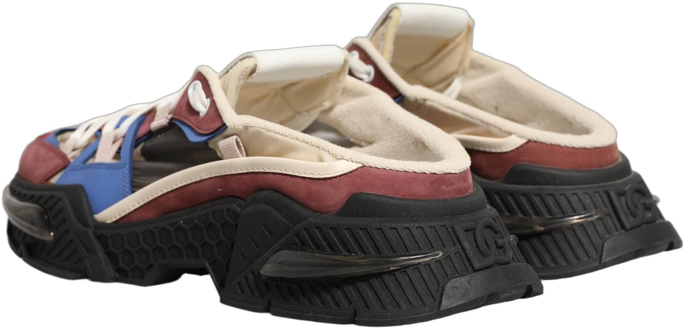 Dolce & Gabbana Multicolor Panelled Airmaster Sneakers Shoes