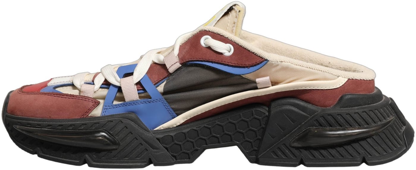 Dolce & Gabbana Multicolor Panelled Airmaster Sneakers Shoes