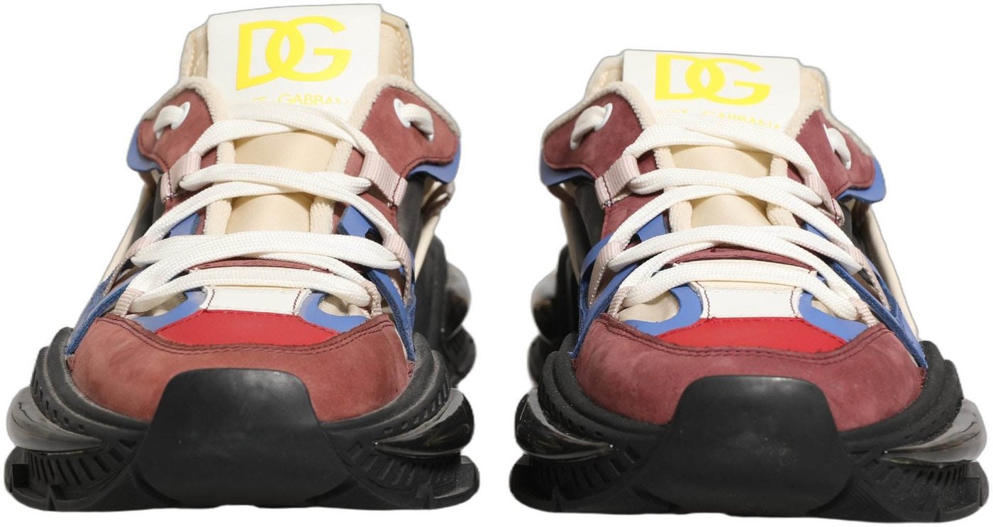 Dolce & Gabbana Multicolor Panelled Airmaster Sneakers Shoes