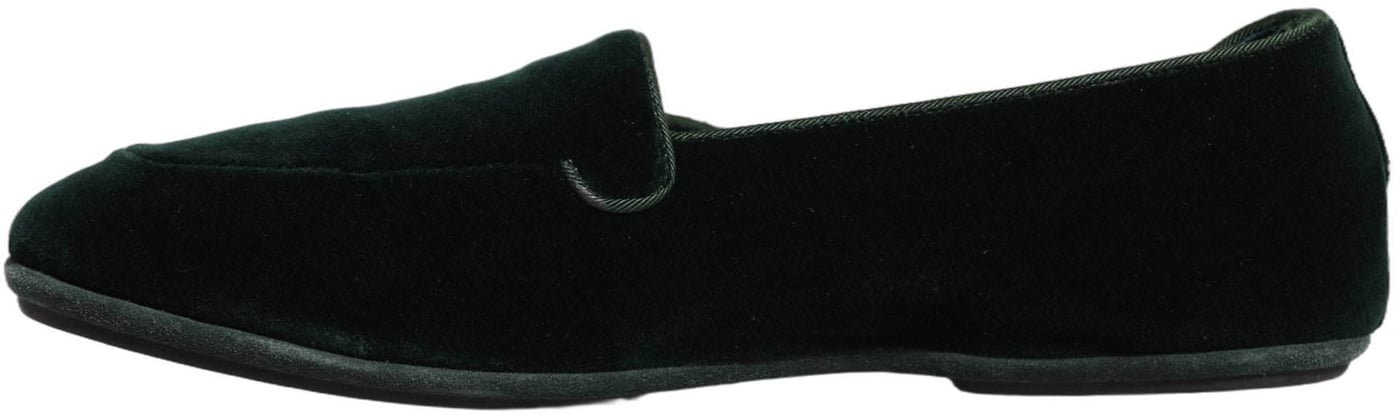 Dolce & Gabbana Green Velvet Slip On Men Flats Loafers Shoes