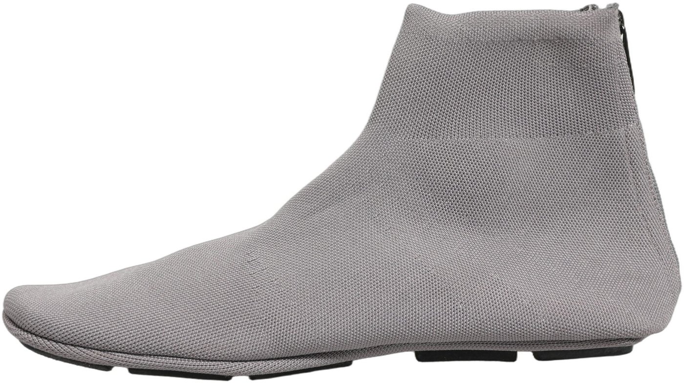 Dolce & Gabbana Gray Stretch Mesh Men Ankle Boots Shoes