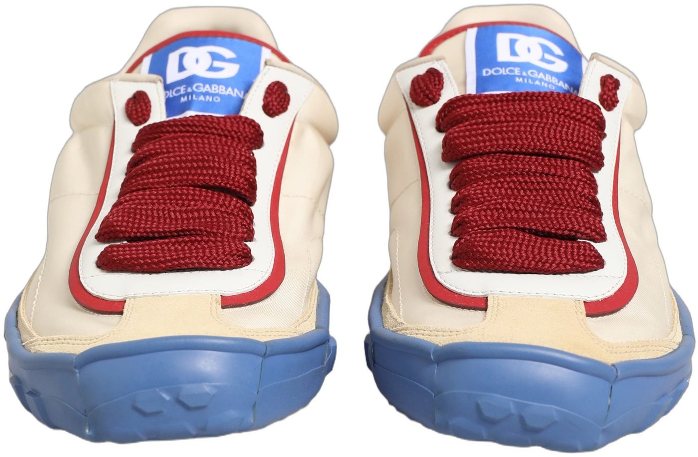 Dolce & Gabbana Multicolor Old Runner Lace Up Sneakers Shoes