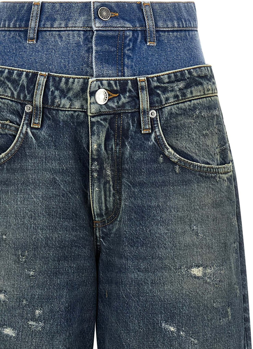 Dolce & Gabbana Blue Cotton Jeans Denim