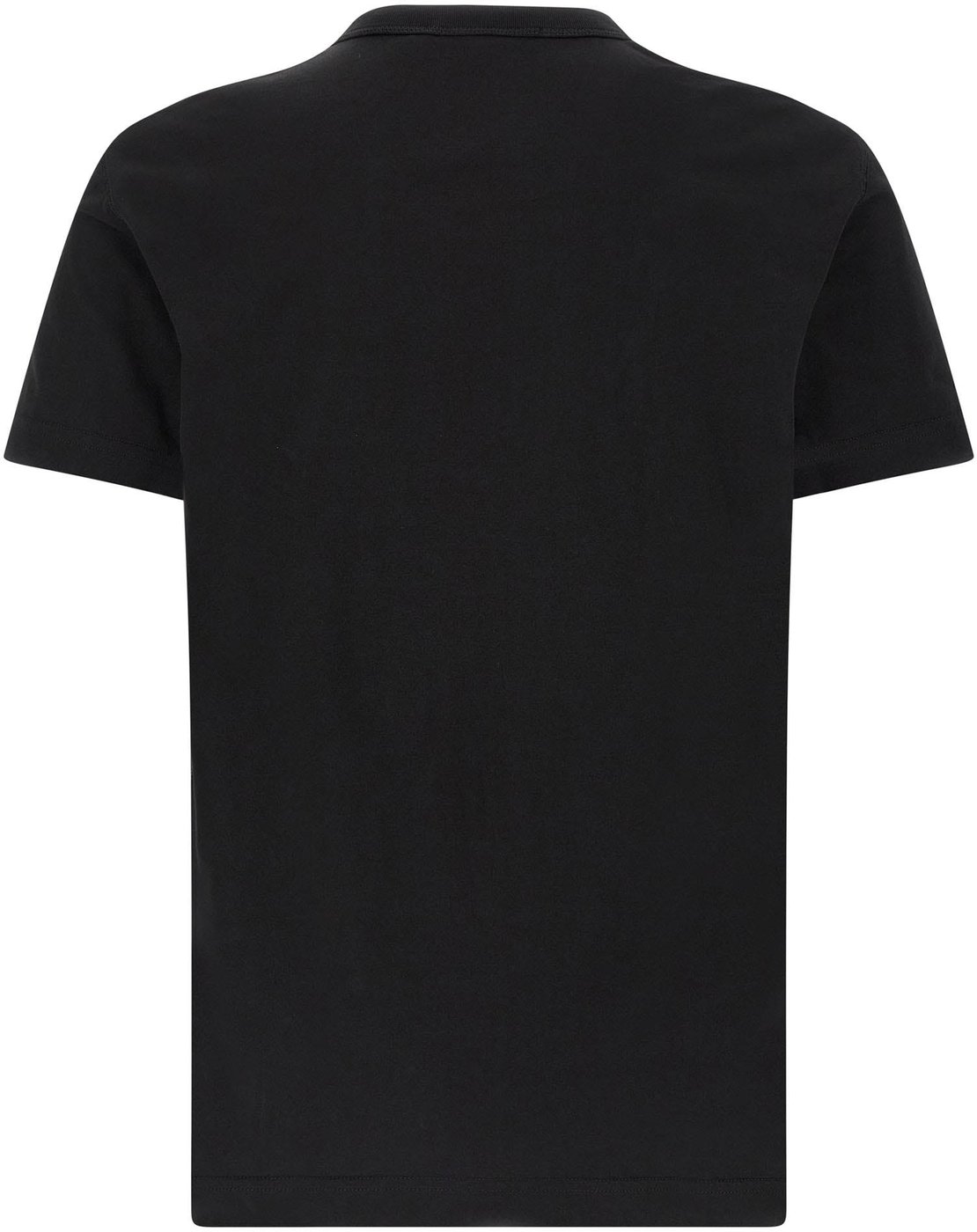 Dolce & Gabbana Black Cotton T-Shirt