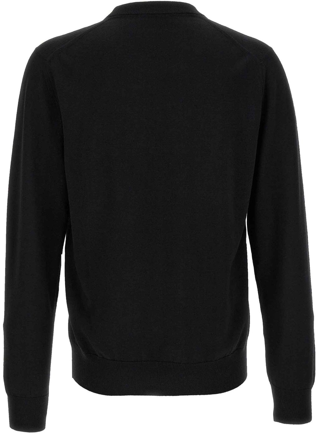 Dolce & Gabbana Black Virgin Wool Cardigan