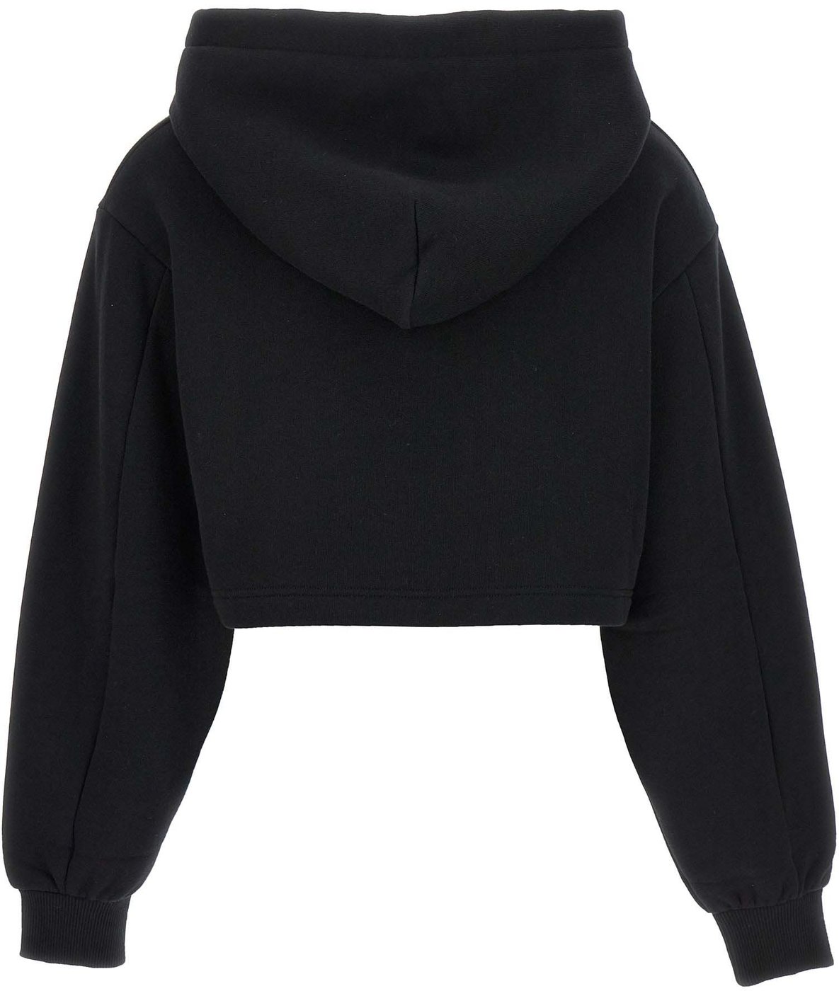 Dolce & Gabbana Black Cotton Hoodie