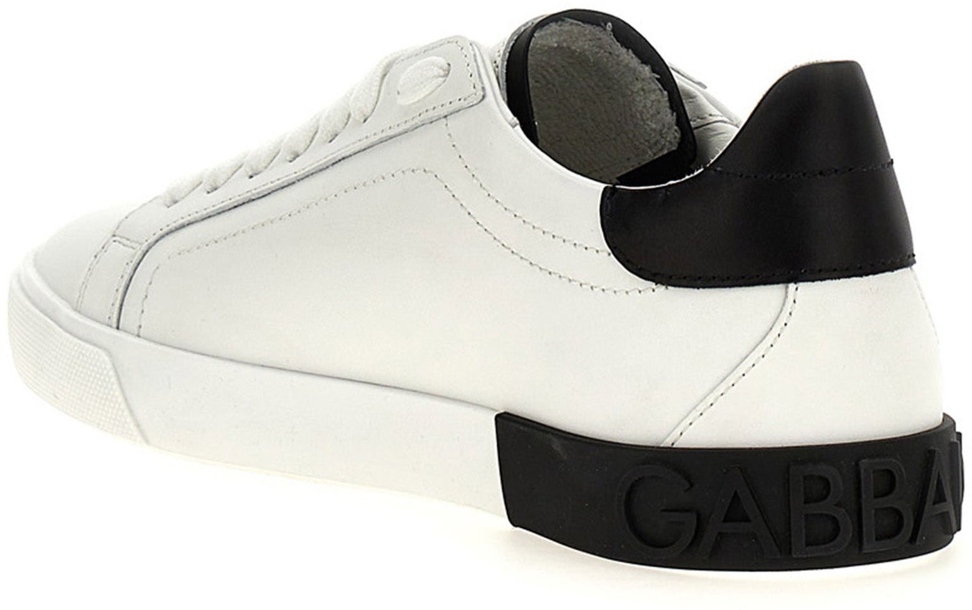 Dolce & Gabbana Multicolor Calfskin Low Top Sneakers
