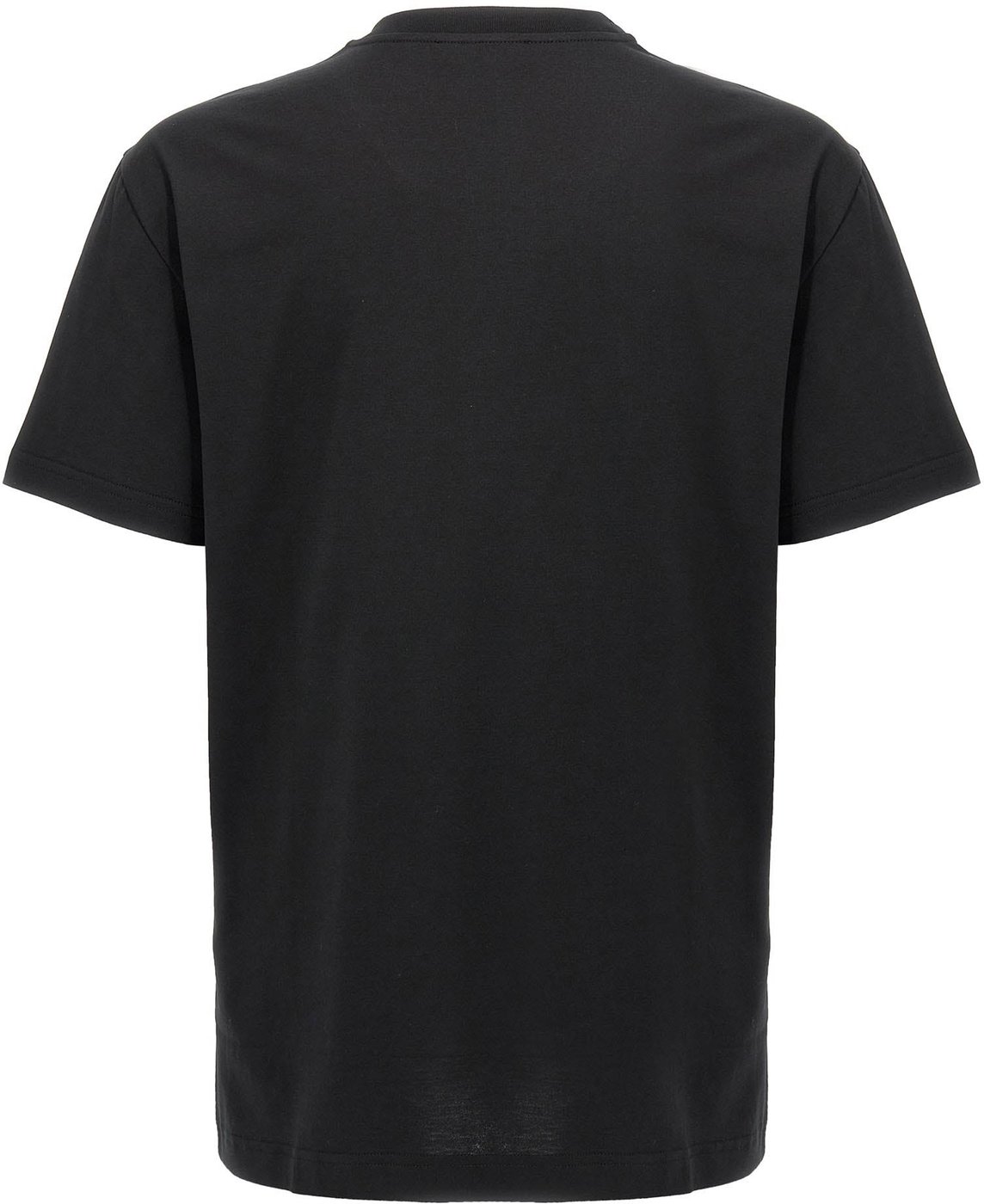 Dolce & Gabbana Black Cotton T-Shirt